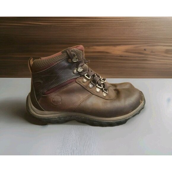 Timberland Norwood Mid Waterproof Hiking Boots Womens Size 6.5 Brown - Picture 1 of 12